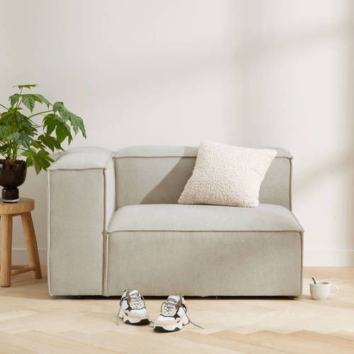 Igor Modulair Bankelement (hoek links) - Beige