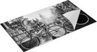 Chefcare Inductie Beschermer Amsterdamse Brug - Zwart Wit - 95x55 cm