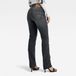 G-Star Strace Straight Wmn Dames Jeans Worn In Black Moon