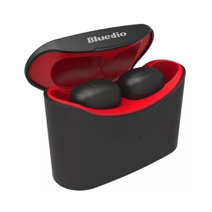 Bluedio T-Elf Mini TWS Draadloze Bluetooth 5 0 Oortjes Ear Wireless Buds Earphones Earbuds Oortelefoon Rood