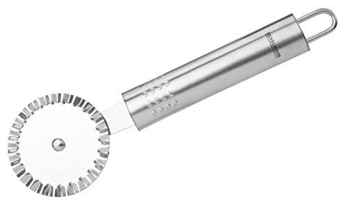 FACKELMANN OVAAL GRIFF, keukenhulp voor het scheiden van deegsoorten, zilver