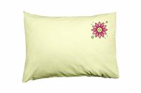 Bona Basics, Decoratieve kussenhoes, Huisdecoratie, voor bank, cafetaria, Afmeting: 50x35 cm, Kleur: Licht Geel
