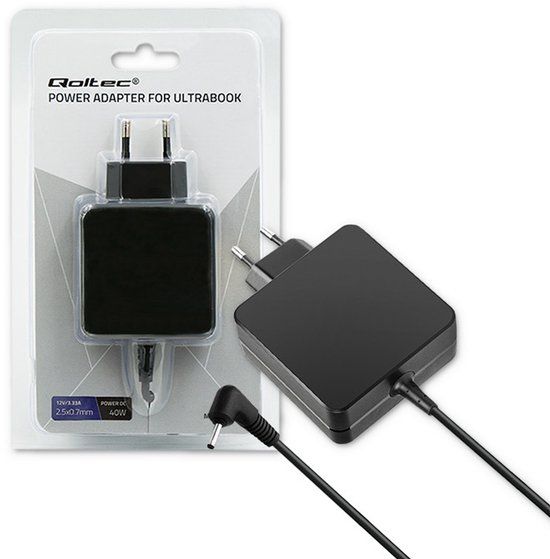 Qoltec - Zasilacz voor Samsung Ultrabook - 40W - 12V - 3.33A