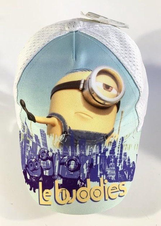 Minions Cap - White - Buddies - Size 52 cm (2-4 Years)