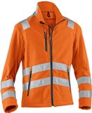 KÜBLER PSA REFLECTIQ 14078339 Hi Vis Reflecterend Fleece Werkjas HEREN Veiligheidsjas Signaaloranje - Ademend - Stretch