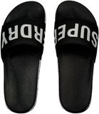 Superdry Pool Sliders Femme Noir Synthétique
