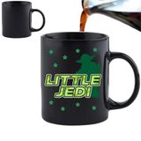 Little Jedi Magische mok met warmteverandering, 325 ml, incl. geschenkdoos voor thee, koffie, kantoor, thuis
