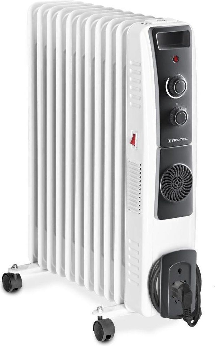 Trotec Oliegevulde elektrische radiator TRH 23 E - keramisch PTC-element met turboventilator - 2900 Watt - wit