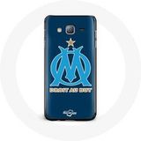 Maniacase Etui voor Samsung Galaxy J7 2016 Marseille OM Blauw