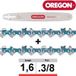 Oregon - Pack 1 guide + 2 chaînes tronçonneuse SFHD025 3/8 063 45cm