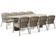 Santika Furniture Santika Miyora/Weave 300x120 cm dining tuinset 9-delig