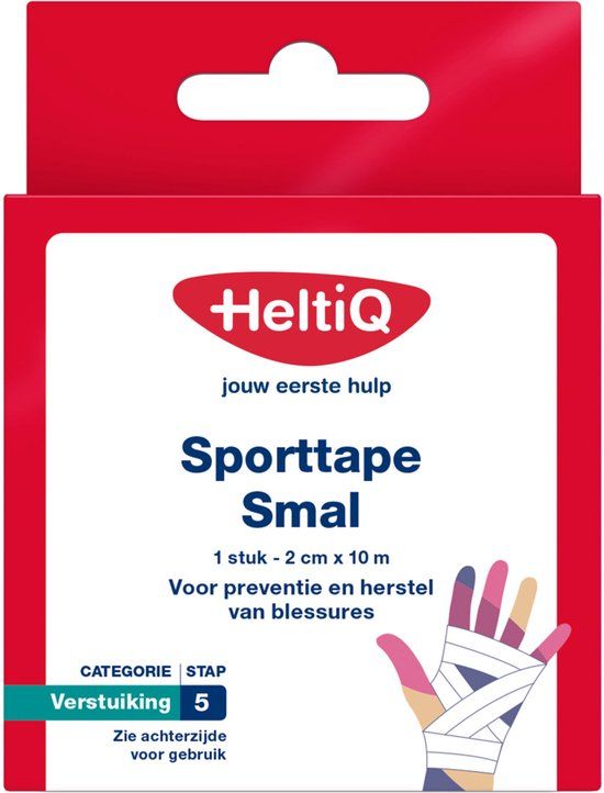Heltiq Sporttape smal 2cm x 10m