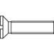 TOOLCRAFT 889709 Vis à tête fraisée M2 10 mm Fente DIN 963 Acier Zingué 1 pièce(s)