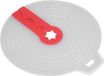 Merkloos 12 inch siliconen spetterdeksel voor mixer