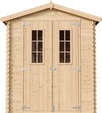 Timbela Houten tuinhuis M320C - 2,82 m² - 186x196xH218 cm - zonder vloer