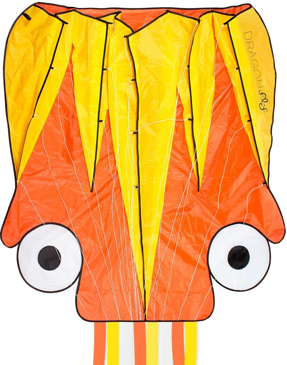 Dragonfly Vlieger - Octopus - Oranje/Geel