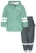 PLAYSHOES Functioneel pak donkergrijs / pastelgroen / wit