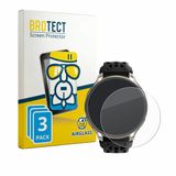 BROTECT Screenprotector 3 Stuks voor Amazfit Cheetah 2 Pro Beschermglas transparant