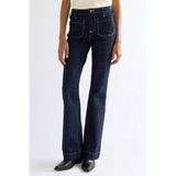 Wrangler flared jeans - donkerblauw