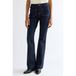 Wrangler flared jeans - donkerblauw