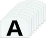 Vplast Hofman Animal Care Dressage manege letters ABCEFHKM 30 x 20 cm