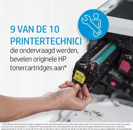 HP 507A Zwarte Toner Cartridge - Origineel - CE400A