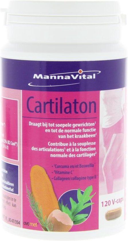 Mannavital Cartilaton V-caps 120 - 120 Capsules