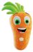 L.I.A. Peluche interactive avec intelligence artificielle, Wi-Fi, orange, 13 cm