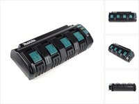 Makita DC18SF Batterijlader - Zwart