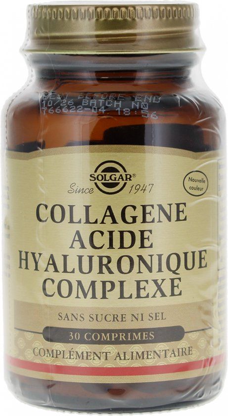 Solgar Collageen Hyaluronzuur Tabletten