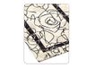 BIANCHERIAWEB Velours tapijt, 140 x 195 cm, antislip, model Camelia by Suardi, zwart