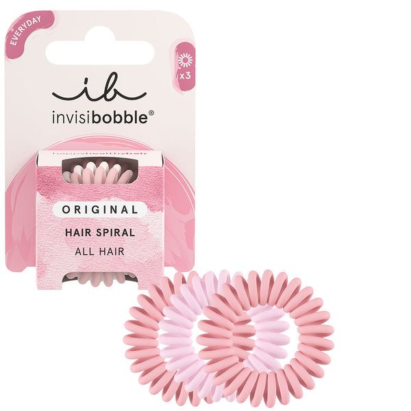 invisibobble Original The Pink Hair Ribbon - 3 Pieces - Pink