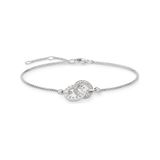 Thomas Sabo Armband 925 sterling zilver Zilver Zirconia 17 Zilver 32004062