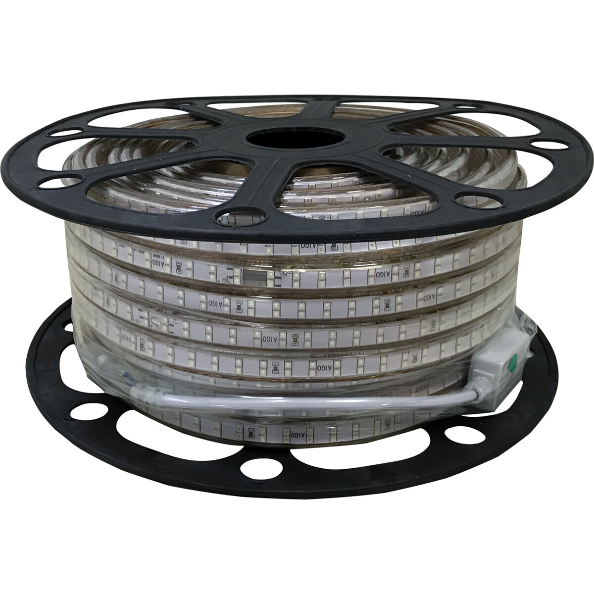 BES LED LED Strip - Aigi Strobi - 50 Meter - Dimbaar - IP65 Waterdicht - Groen - 2835 SMD 230V