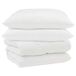 VidaXL Winter dekbed met kussen 3 st Wit Microvezel