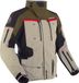 Bering Freeway, veste de moto imperméable, textile, beige, taille 3XL