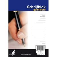 Kangaro schrijfblok A6 gelinieerd 60 grams 100 vel