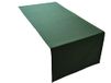 Lemos Home Tafelloper, tafellinnen van 100% katoen, kleur en maten naar keuze (tafelloper - 45 x 120 cm, olijfgroen)