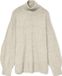 VERO MODA VMDOFFY LS ROLL NECK PULLOVER NOOS Dames Gebreide Truien S Ecru