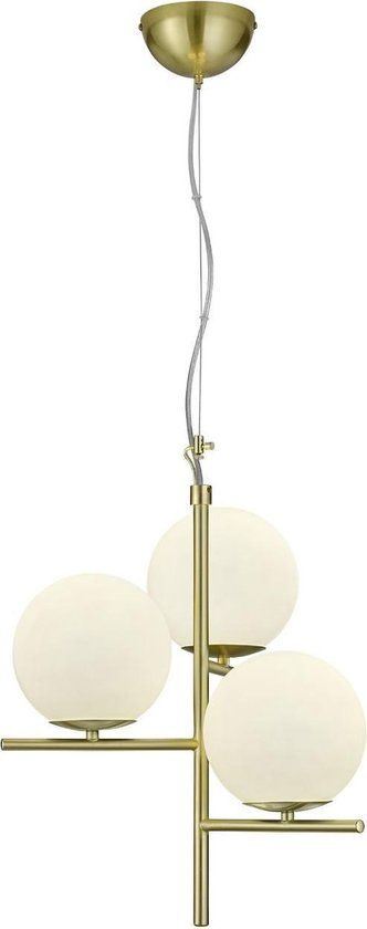 TRIO Pure Hanglamp - Messing - E14 - 320 lm - 2 jaar garantie