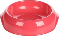 MUK Food and Water Bowl, Coral Red, Round, 250 ml