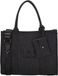 Charm London Bond Laptoptas 15,6 inch - Shopper - Schoudertas - Laptopvak - Denim - Spijkerstof - Zwart