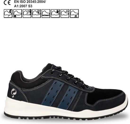 Quick Schoen Sport QS0920 Laag S3 - Blauw - 42