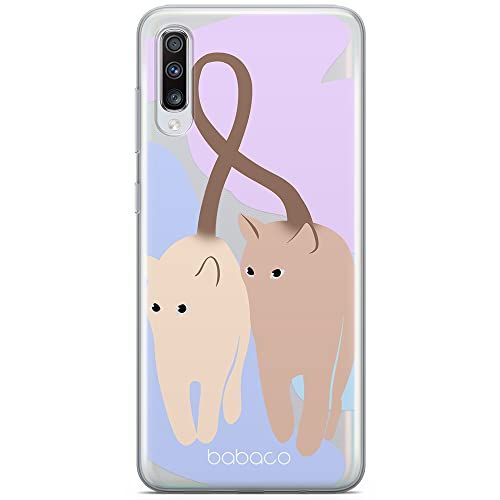 BABACO ERT GROUP mobiele telefoonhoesje voor Samsung A70 - Babaco Cats 013