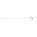 Dam Detek Method Spike Rig - Barbless - Haakmaat 12 - 0.22mm - 3.2Kg - 7.0lb - 10cm - Transparant