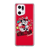 ERT GROUP mobiel telefoonhoesje voor Oppo FIND X5 PRO origineel en officieel erkend Disney patroon Mickey & Minnie 012