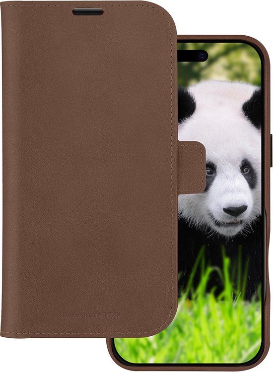 Dbramante1928 Lynge Mag Hoesje voor iPhone 16 Pro Max - Bruin