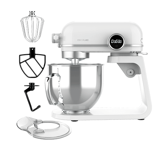 Cecotec Twist&Fusion 4500 Luxury - Keukenmachine - 800W - 5.2L - Wit