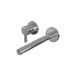 Brauer Chrome Edition Robinet de lavabo encastrable avec bec droit et rosaces Modèle E2 Chrome