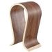 Norstone Support Casque en Bois Noyer